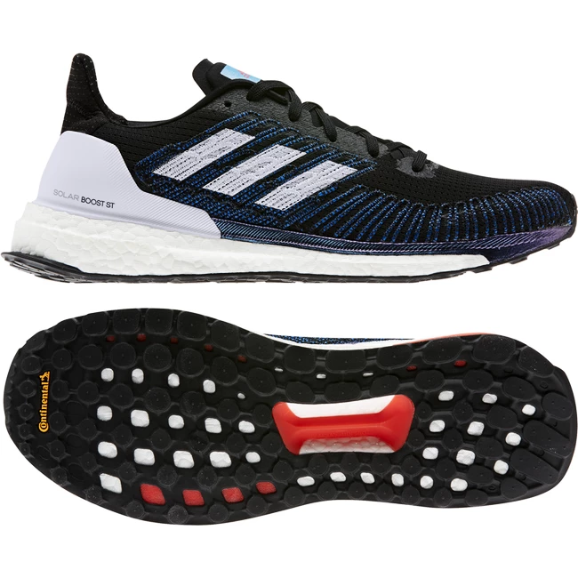 Herren Laufschuhe adidas Solar Boost ST 19 Black Sportega