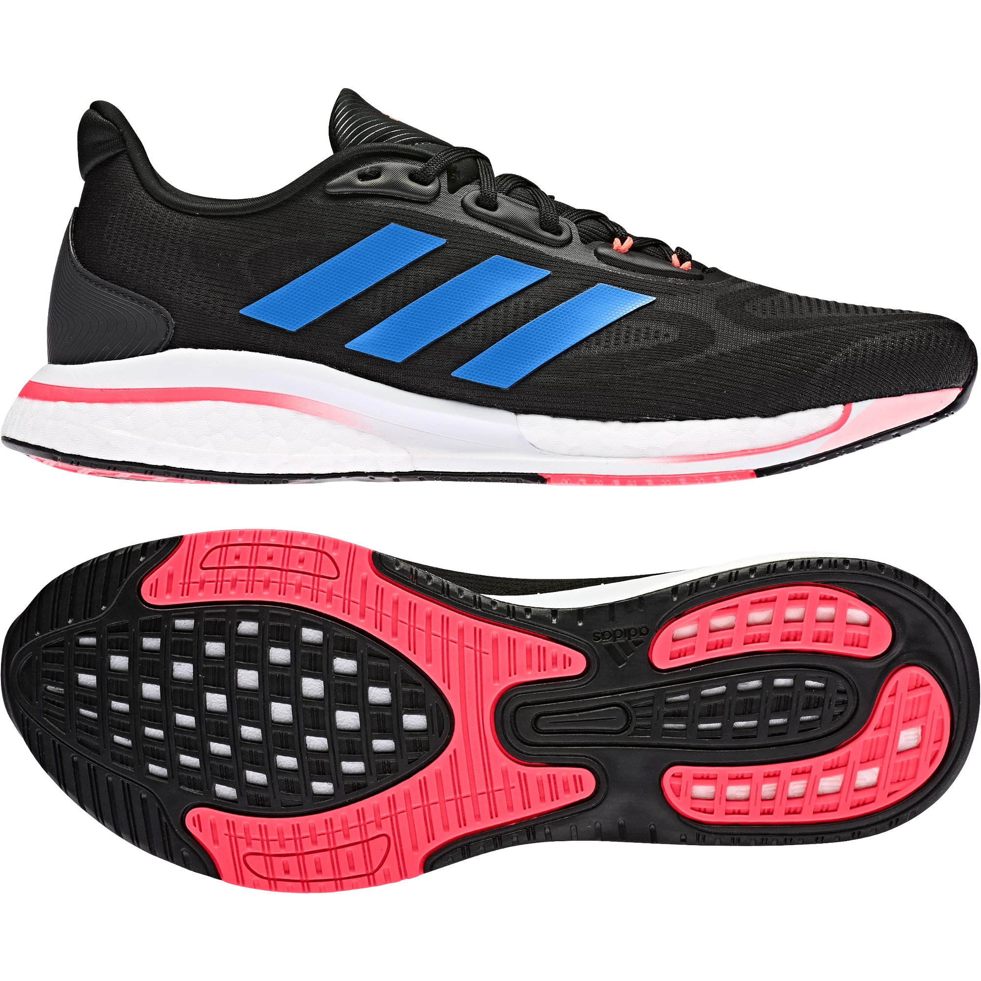 Herren Laufschuhe adidas Supernova Core Black UK 11 Sportega