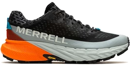 Herren Laufschuhe Merrell Agility Peak 5 Black/Tangerine