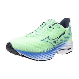 Herren Laufschuhe Mizuno  Wave Rider 28 Neo Mint/Frontier Blue/Vintage  UK 10,5
