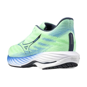 Herren Laufschuhe Mizuno  Wave Rider 28 Neo Mint/Frontier Blue/Vintage  UK 10,5