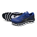 Herren Laufschuhe Mizuno Wave Sky 7 Surf the Web/Silver/Dress Blues