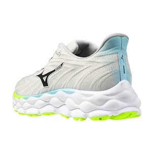Herren Laufschuhe Mizuno  Wave Sky 8 Nimbus Cloud/Black/Green Gecko