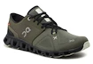 Herren Laufschuhe On  Cloud X Running Cloud X 3 Olive/Reseda