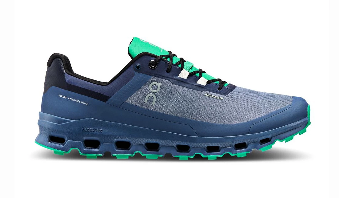 Herren Laufschuhe On Cloudvista Waterproof Metal/Denim EUR 44 | Sportega Herren Laufschuhe On Cloudvista Waterproof Metal/Denim EUR 44 | Sportega