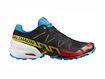 Herren Laufschuhe Salomon Speedcross 6 Black/White/Transcend Blue  UK 11