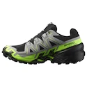 Herren Laufschuhe Salomon Speedcross 6 Gore-Tex Black/Alloy/Green Gecko