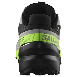 Herren Laufschuhe Salomon Speedcross 6 Gore-Tex Black/Alloy/Green Gecko
