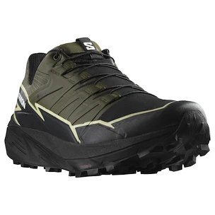 Herren Laufschuhe Salomon Thundercross  Gore-Tex Olive Night/Black/Alfalfa  UK 10