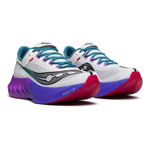 Herren Laufschuhe Saucony Endorphin Pro 4 White/Shadow  UK 9