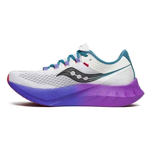 Herren Laufschuhe Saucony Endorphin Pro 4 White/Shadow  UK 9