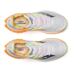 Herren Laufschuhe Saucony Endorphin Speed 4 White/Peel  UK 9