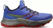Herren Laufschuhe Saucony  Endorphin TRAIL blue raz/spice