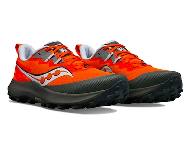 Herren Laufschuhe Saucony  Peregrine 14 Pepper/Bough  UK 8