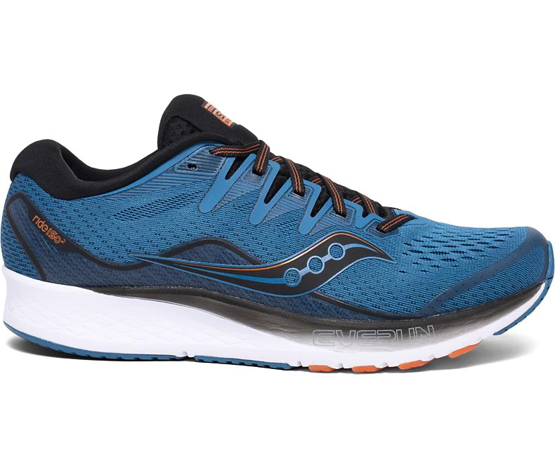 Saucony ride iso 2 grey blue hotsell