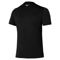 Herren Mizuno Core Grafik RUN Tee Schwarz