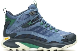 Herren-Outdoorschuhe Merrell Moab Speed 2 Mid Gtx Steel Blue