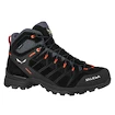 Herren-Outdoorschuhe Salewa  MS Alp Mate Mid PTX Ombre Black Out/Fluo Orange