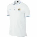 Herren Polo Nike Manchester City FC League Authentic White