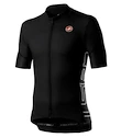 Herren Radtrikot Castelli  Entrata V Jersey Light Black