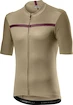 Herren Radtrikot Castelli  Unlimited Jersey Dark Sand/Bordeaux L