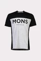 Herren Radtrikot Mons Royale  Redwood Enduro VT Black/Grey Marl