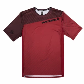 Herren Radtrikot Race Face INDY SS Dark Red