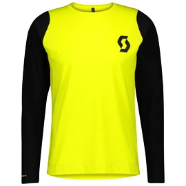 Herren Radtrikot Scott Trail Progressive L/Sl Sulphur Yellow/Black