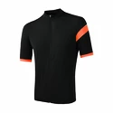 Herren Radtrikot Sensor  Cyklo Classic Black/Orange