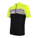 Herren Radtrikot  Sensor  Cyklo Miles Black/Neon Yellow