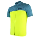 Herren Radtrikot  Sensor  Cyklo Motion Blue/Neon Yellow