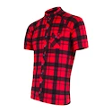 Herren Radtrikot Sensor  Cyklo Square Red S
