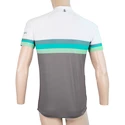 Herren Radtrikot  Sensor  Cyklo Summer Stripe Grey/Green