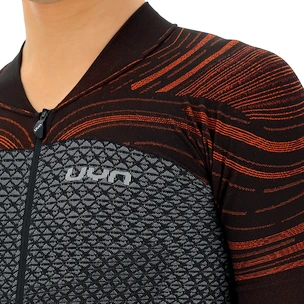 Herren Radtrikot UYN  Coolboost S, schwarz und grau