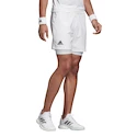 Herren Shorts adidas 2in1 Short Heat.RDY White - Gr. L