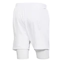 Herren Shorts adidas 2in1 Short Heat.RDY White - Gr. L