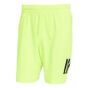 Herren Shorts adidas  Club 3 Stripes Short Lucid Lemon