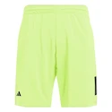Herren Shorts adidas  Club 3 Stripes Short Lucid Lemon