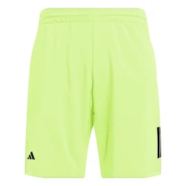 Herren Shorts adidas Club 3 Stripes Short Lucid Lemon