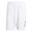 Herren Shorts adidas  Club 3 Stripes Short White