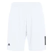 Herren Shorts adidas  Club 3 Stripes Short White