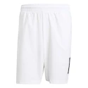Herren Shorts adidas  Club 3 Stripes Short White