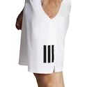 Herren Shorts adidas  Club 3 Stripes Short White