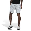 Herren Shorts adidas  Club Graphic Short White