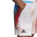 Herren Shorts adidas  Melbourne Ergo Printed Shorts White/Red