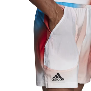 Herren Shorts adidas  Melbourne Ergo Printed Shorts White/Red
