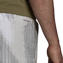 Herren Shorts adidas  Printed Short 7'' Primeblue White/Grey