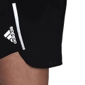 Herren Shorts adidas  Run Fast Reflective Split Shorts Black