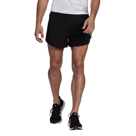 Herren Shorts adidas Run Fast Reflective Split Shorts Black