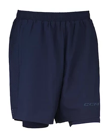 Herren Shorts CCM 2 IN 1 Training Short True Navy